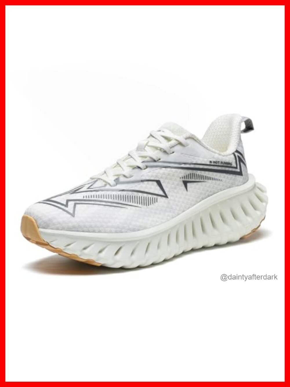 Chunky Fashion Sneakers Breathable Lightweight Casual Walking Shoes Lace-Up